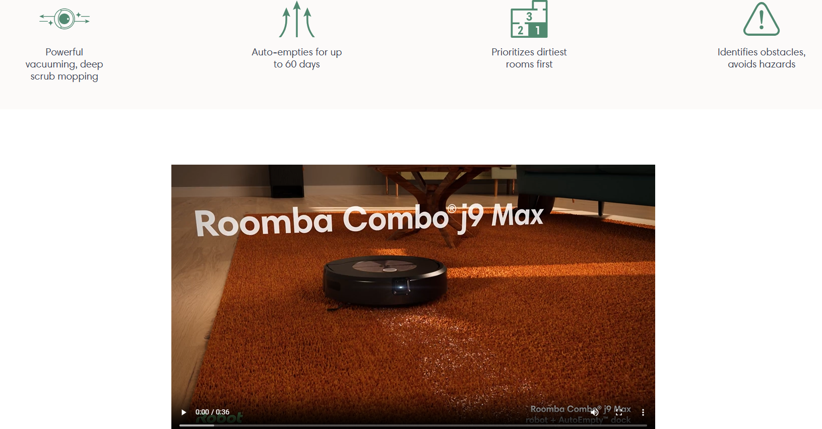 iRobot Roomba j9+ Combo