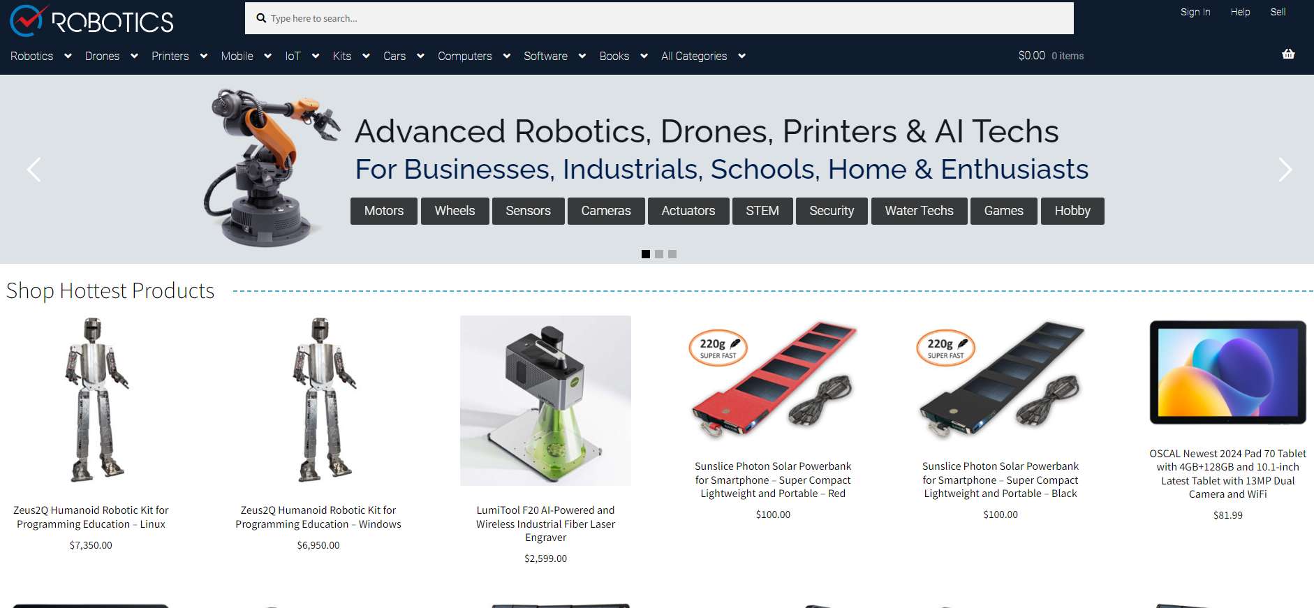 Chiński robot do czyszczenia okien