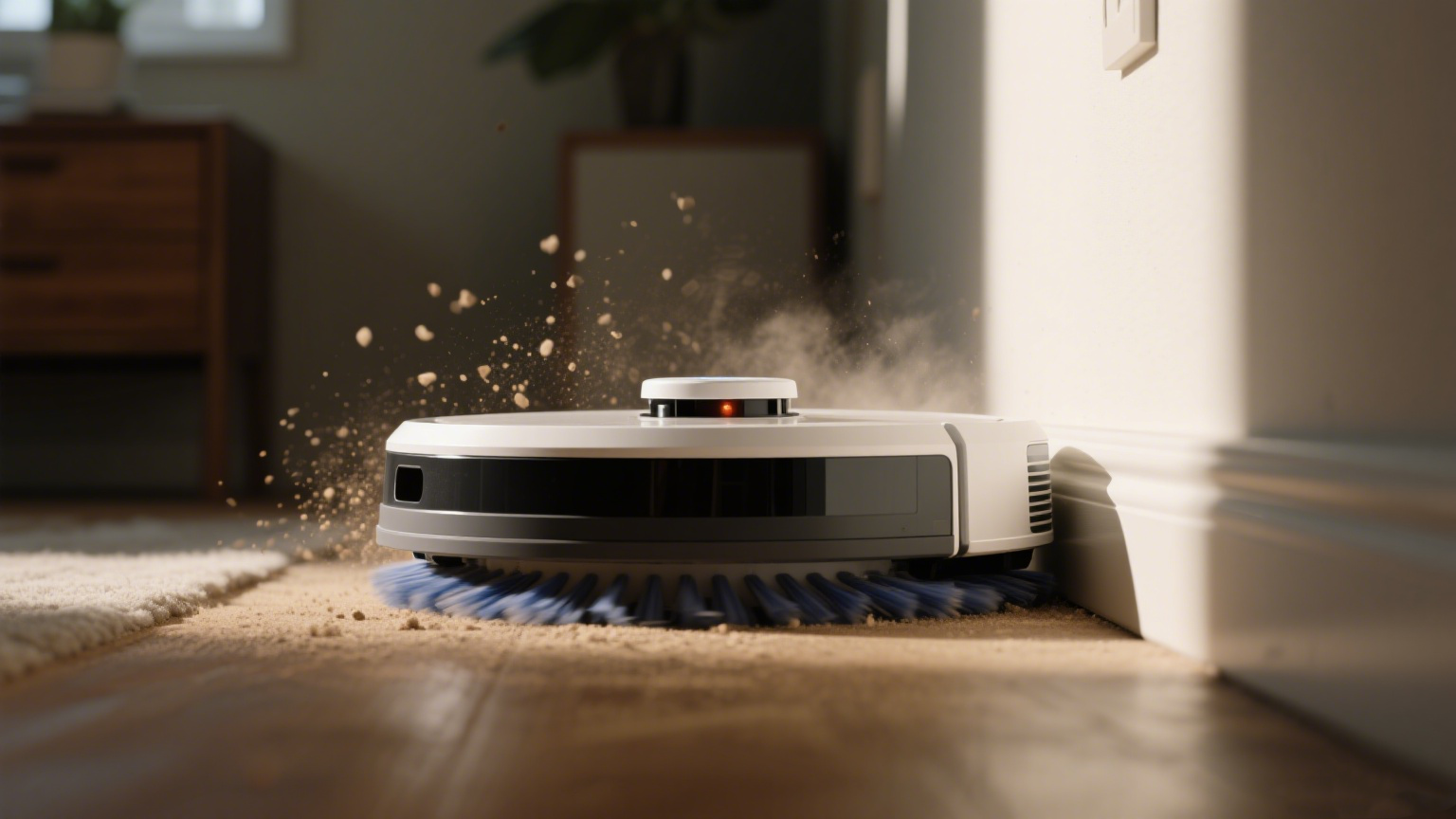 Napraw uszkodzoną szczotkę rolkową robota zamiatającego