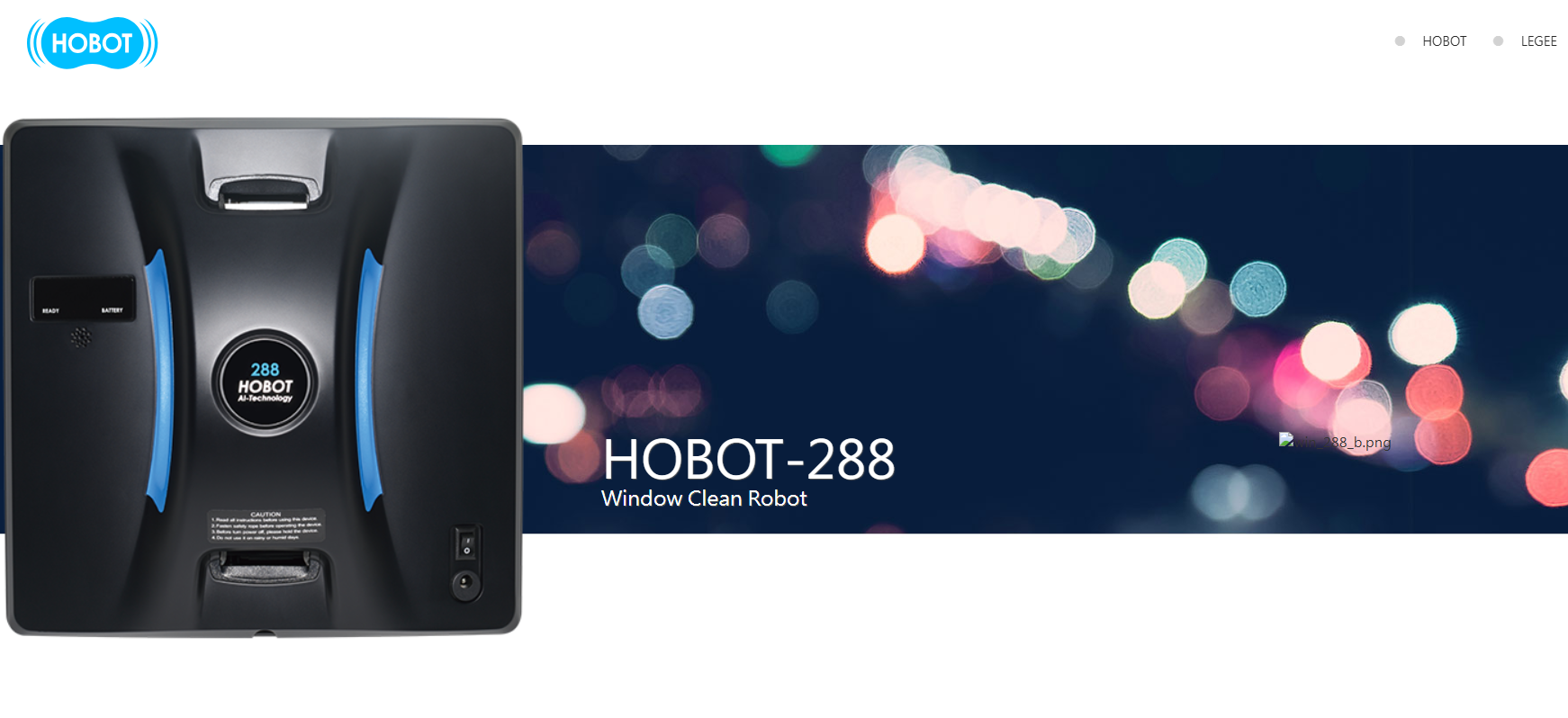 Robot do czyszczenia okien Hobot