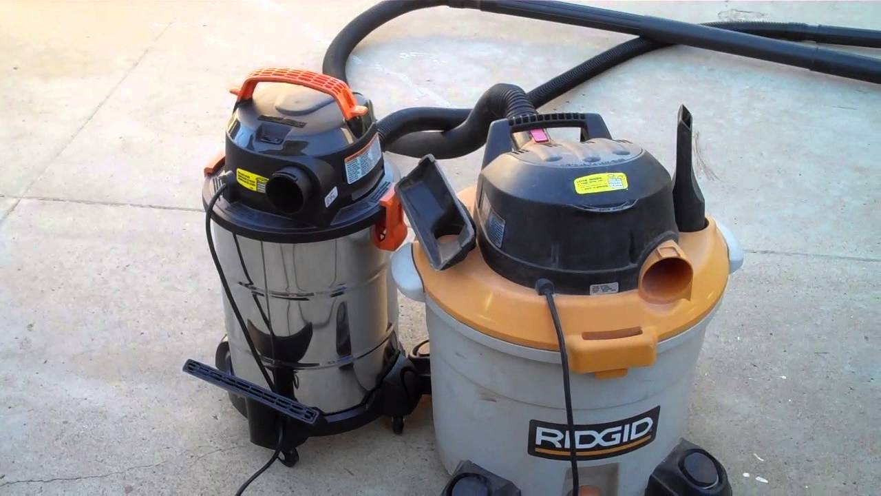 Ridgid 6-galonowy odkurzacz o maksymalnej mocy 4,25 HP na mokro/na sucho