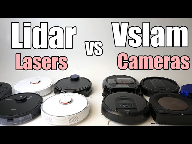 Robot pr&oacute;żniowy LiDAR kontra vSLAM